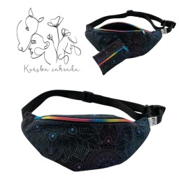 Ledvinka s kapsičkou na drobné mandala